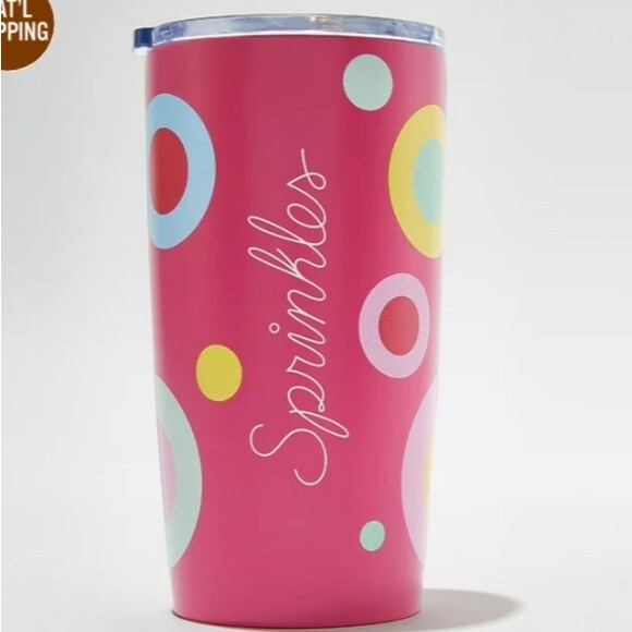 Sprinkles Cupcakes 20 oz Tumbler New in Box - Picture 1 of 5